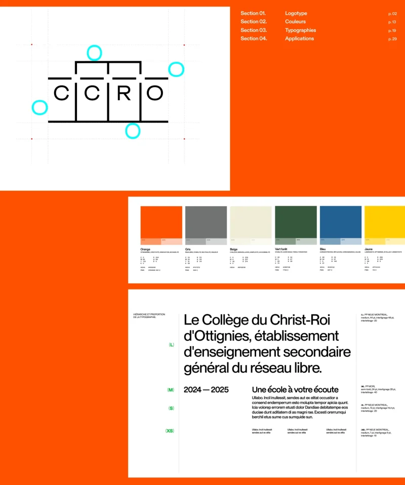Identité visuelle CCRO